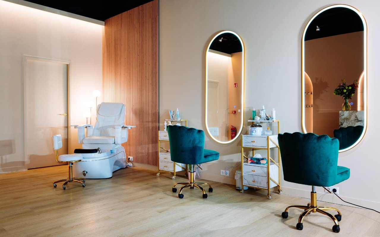 Interieur van Fanash Beauty in Amstelveen