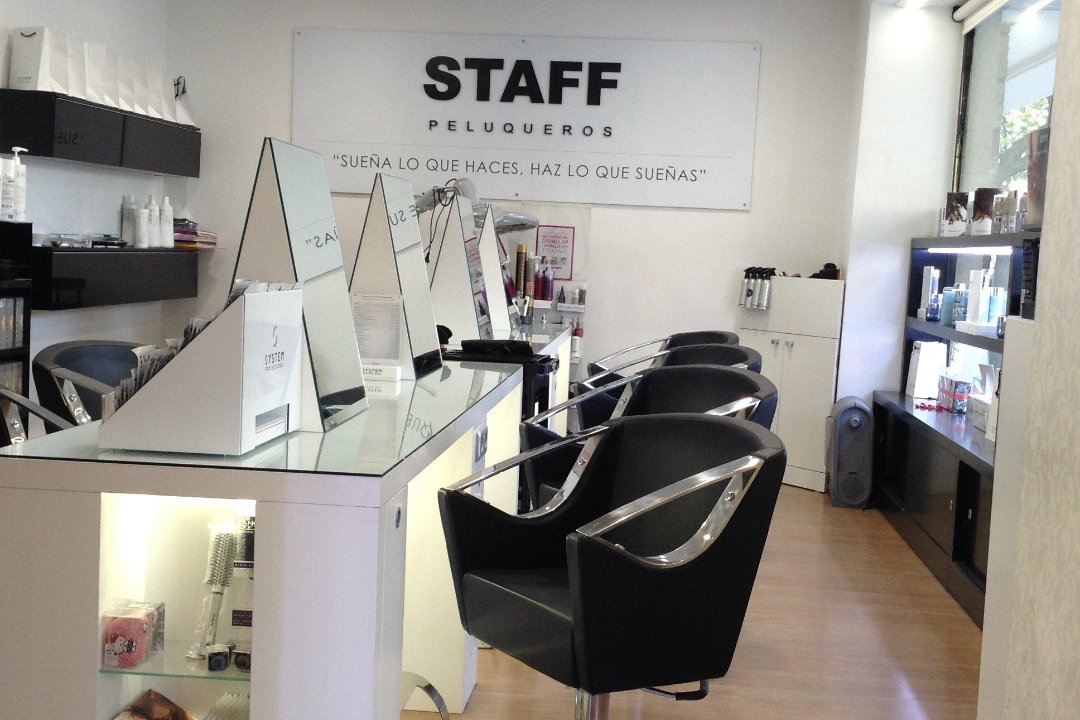 Staff Peluqueros, Hispanoamerica, Madrid