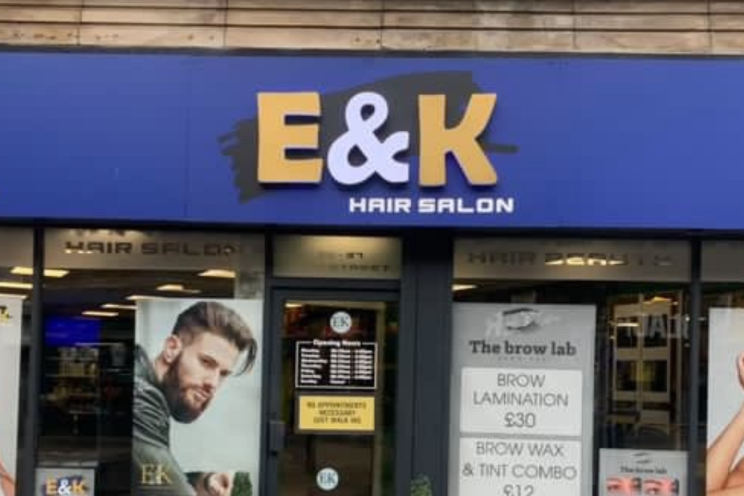 E&K Hair Salon, Johnstone, Renfrewshire