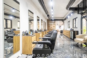 Friseur Goldene Locke