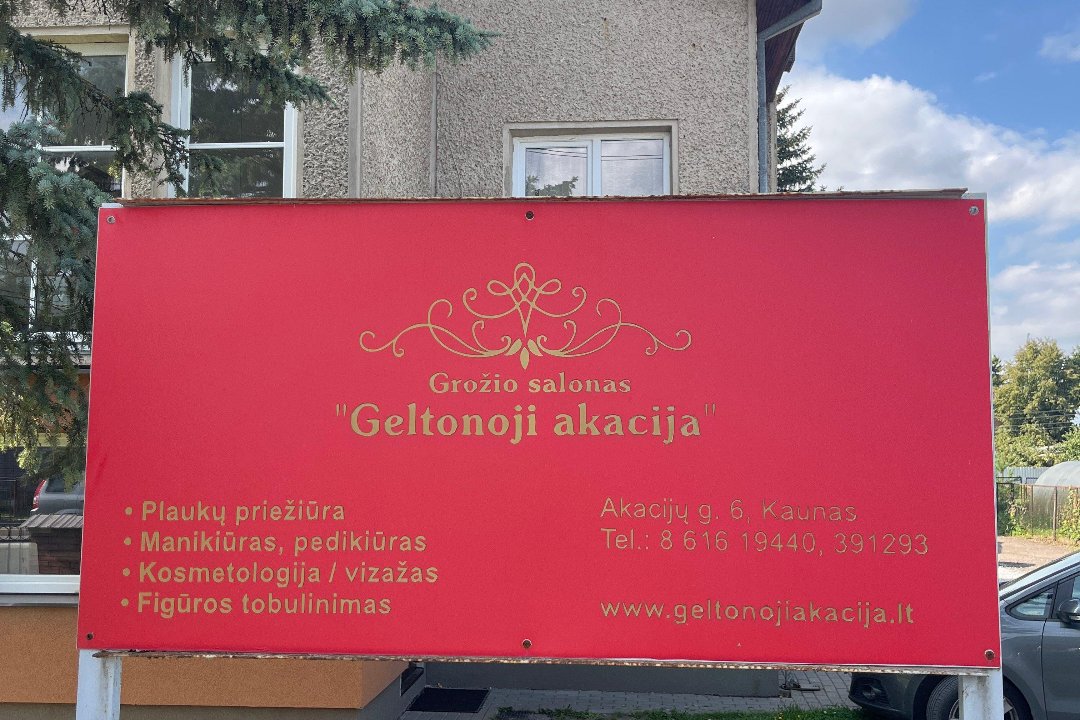 Geltonoji Akacija, Aleksotas, Kaunas