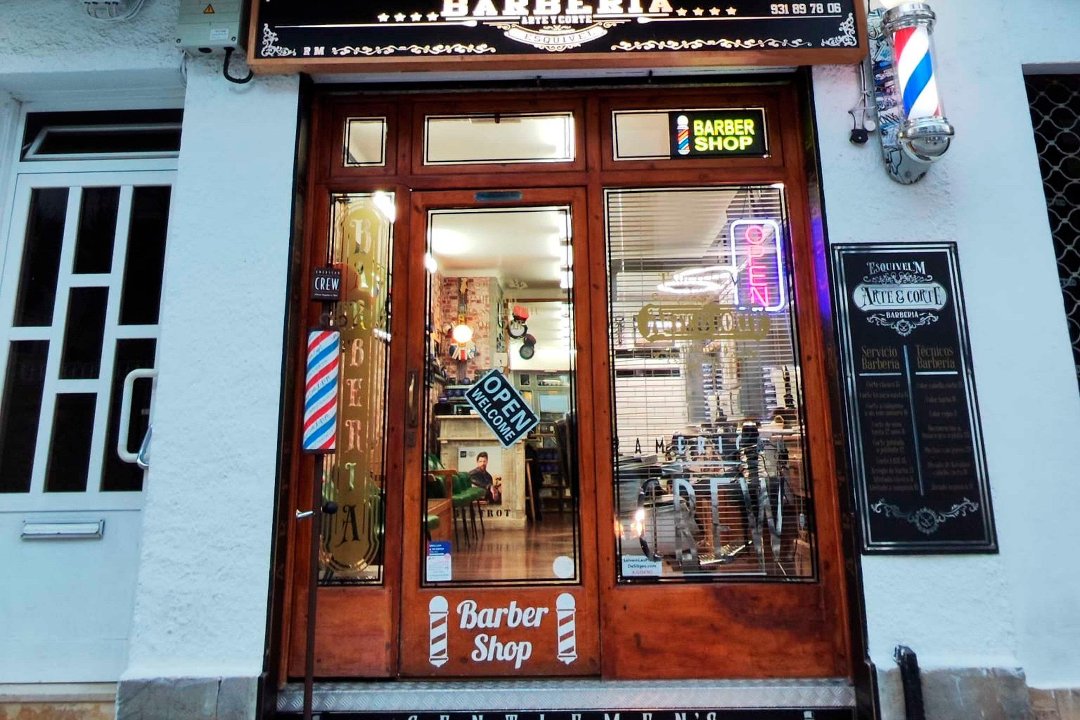 Barbería Arte y Corte Esquivel, Sitges, Provincia de Barcelona