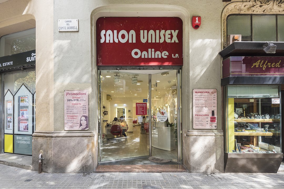 Online Salón Unisex, Sant Antoni, Barcelona
