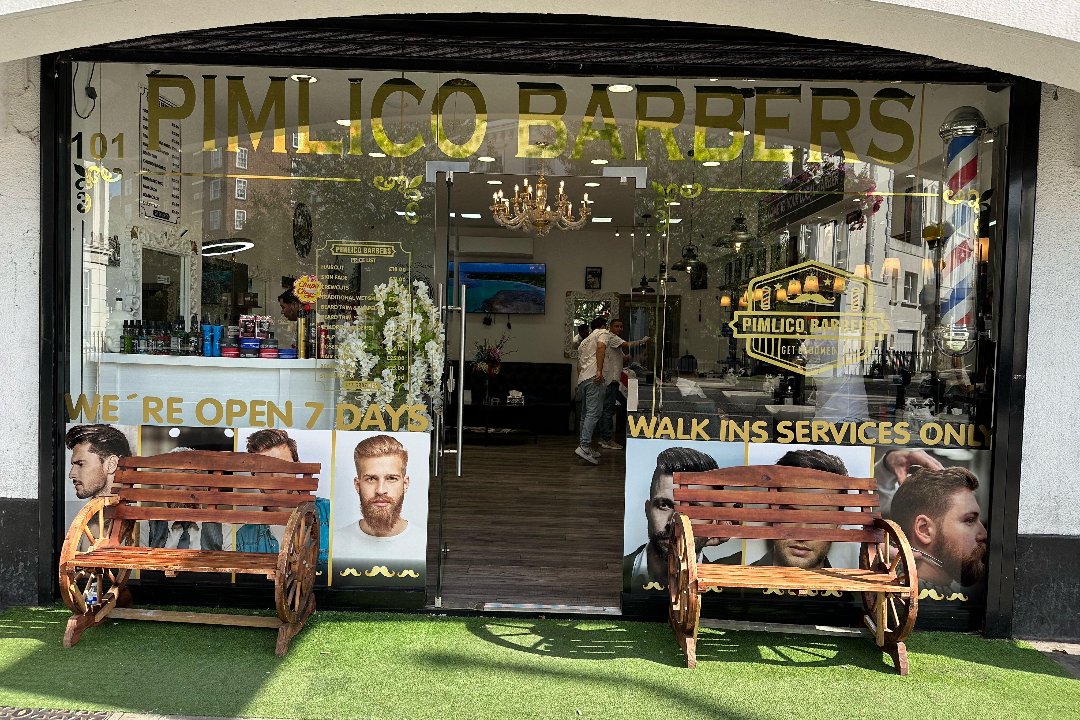 Pimlico Barbers, Warwick Square, London