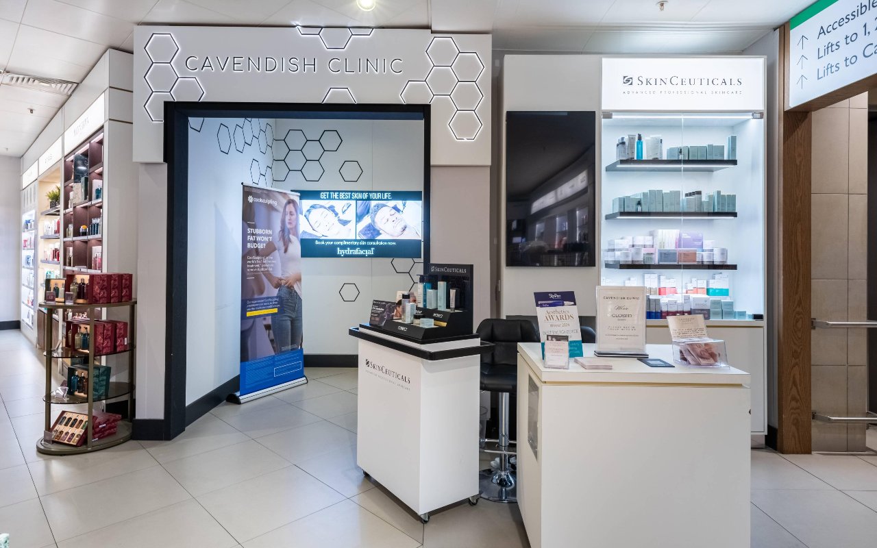 Former Cavendish Clinic John Lewis Kingston treatment space, historical venue image