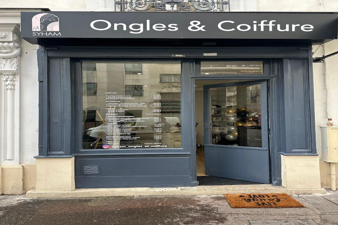 SYHAM ONGLES ET COIFFURE, Rue Saint-Charles, Paris