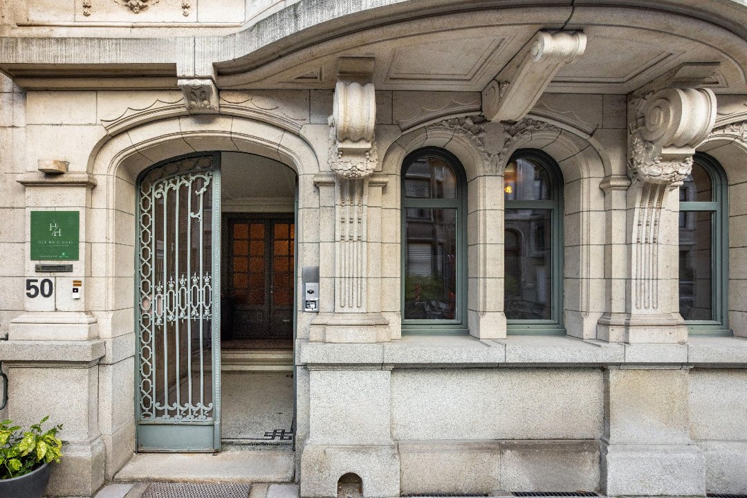 Het Huid Huis , Markgravelei, Antwerpen