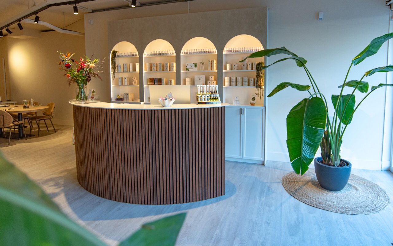 Interieur van GLOW Ermelo in Ermelo