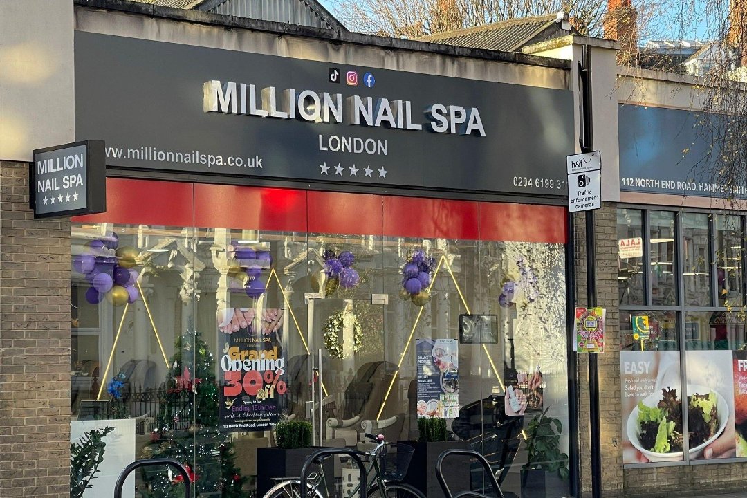 Million Nail Spa, West Kensington, London