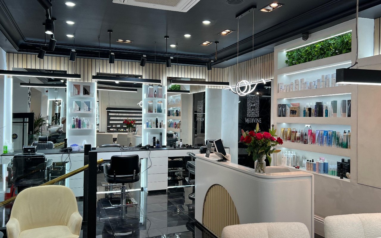 Interior of MEDIVINE in Birmingham