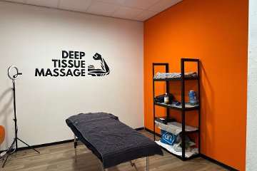 Deep tissue massage (In de Basic-fit)