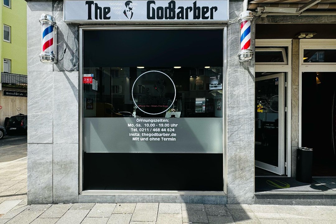 The GodBarber, Pempelforter Straße, Düsseldorf