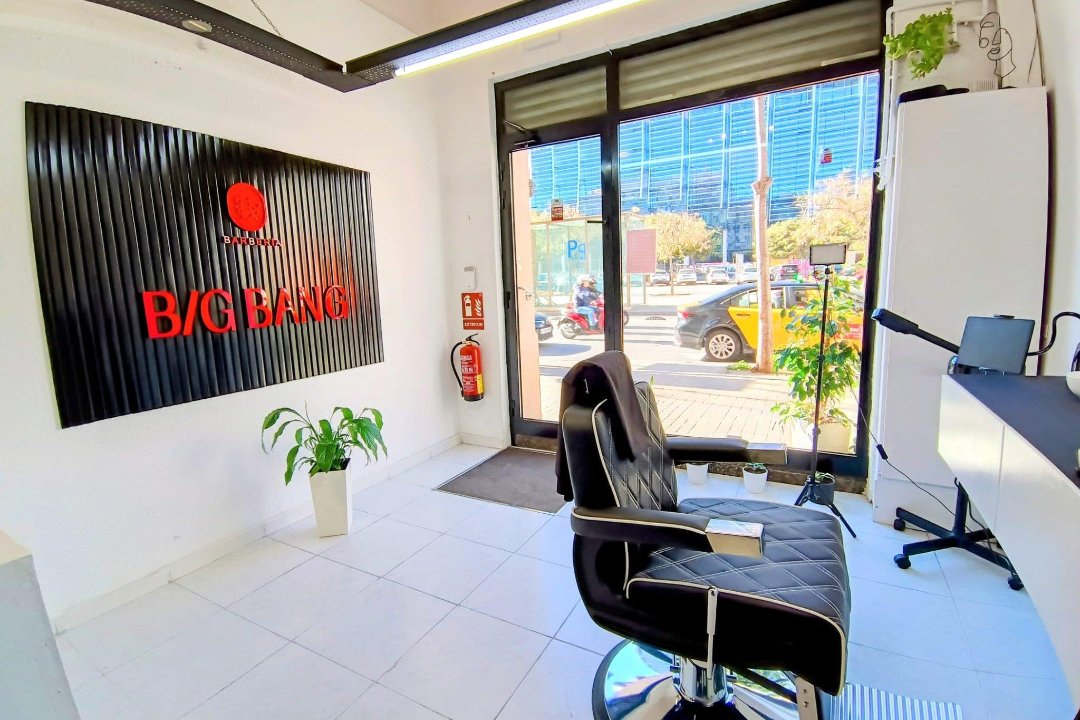 Barbería Big Bang, Arenas, Barcelona