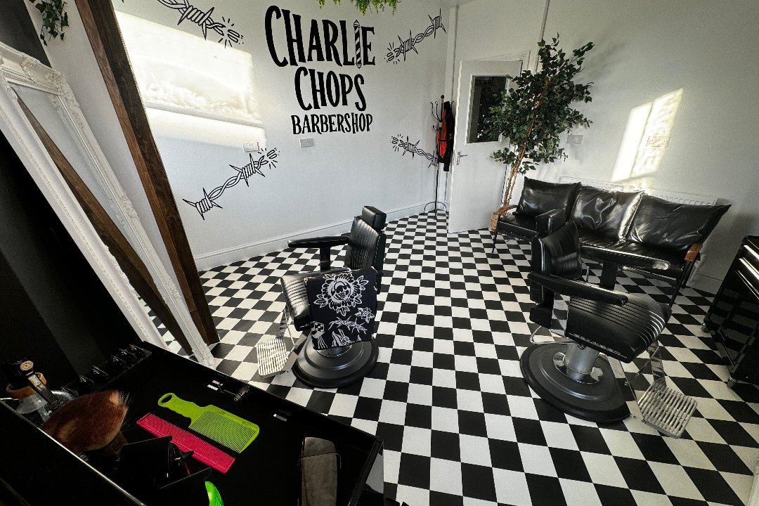 Charlie Chops Barbershop, Holme Hall, Derbyshire