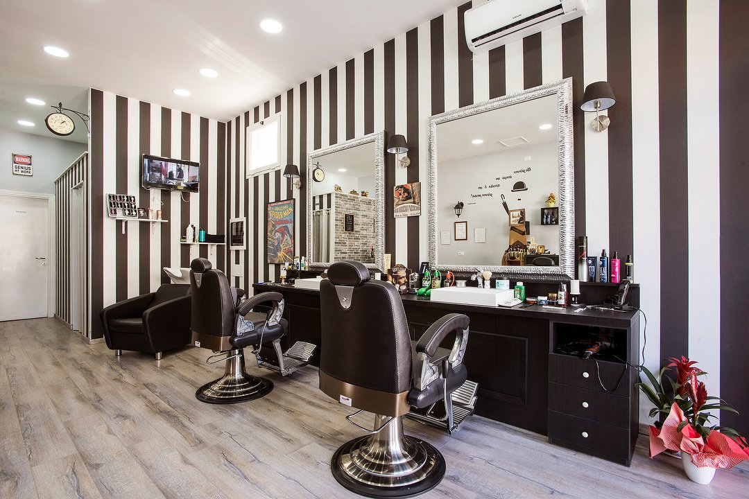 Barberia Necci, Zona Borghesiana, Roma