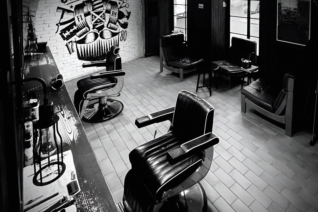 One Square barbershop, Stotis, Vilnius