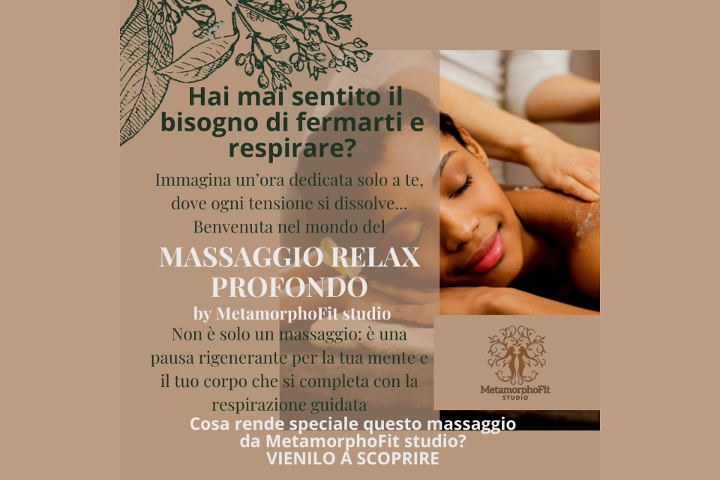 MetamorphoFit Studio Olistico (solo donne)- Fitness e Massaggi di Georgia Apuzzo - Massage Torino TO, zona Quadrilatero Romano - Photo de galerie - OneBooking