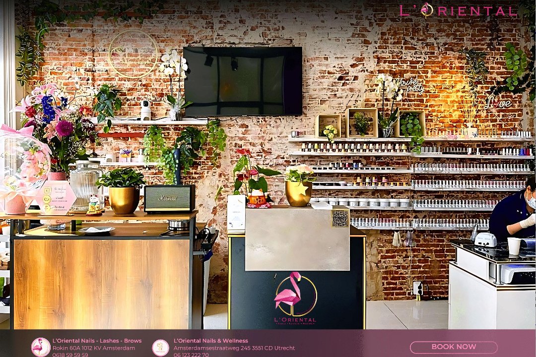 L’Oriental Nails - Lashes - Brows , Rokin, Amsterdam