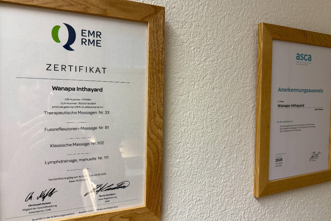 W&N Therapeutische Massage ( Krankenkasse anerkannt), Hirslanden, Zürich