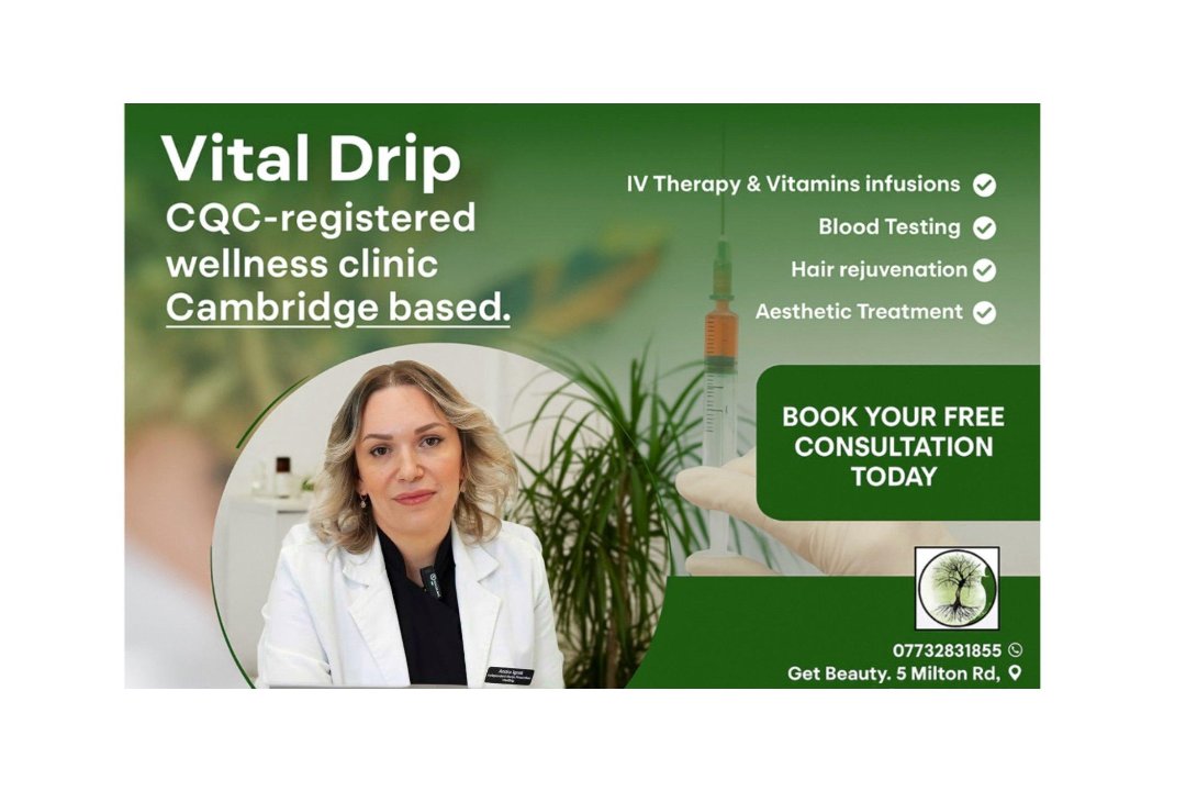 VitalDrip | Aesthetic Solutions, IVNT & Blood Testing, Cambridge