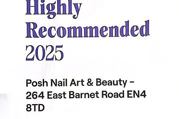 Posh Nail Art & Beauty 264 East Barnet Road