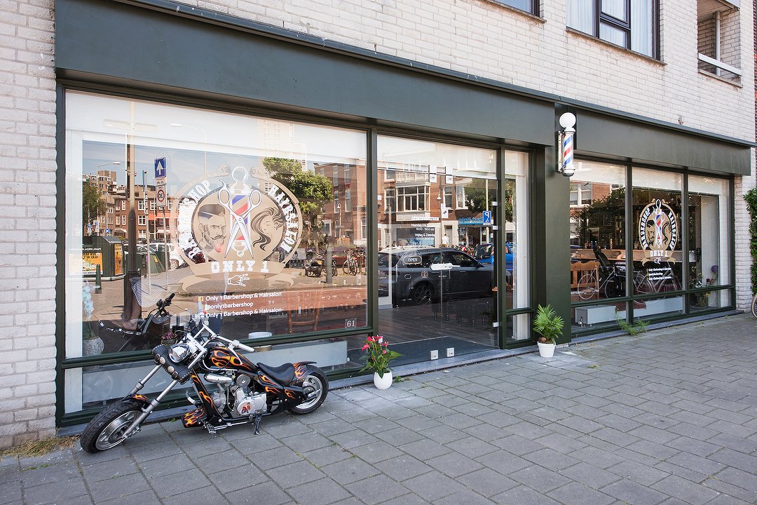 Only 1 Barbershop & Hairsalon, Belgisch Park, The Hague