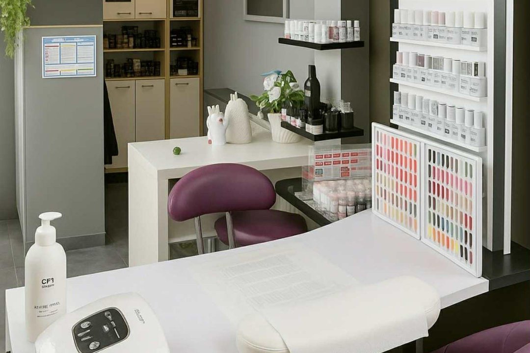 Onglerie dans un salon de coiffure High coiff, Malakoff, Hauts-de-Seine