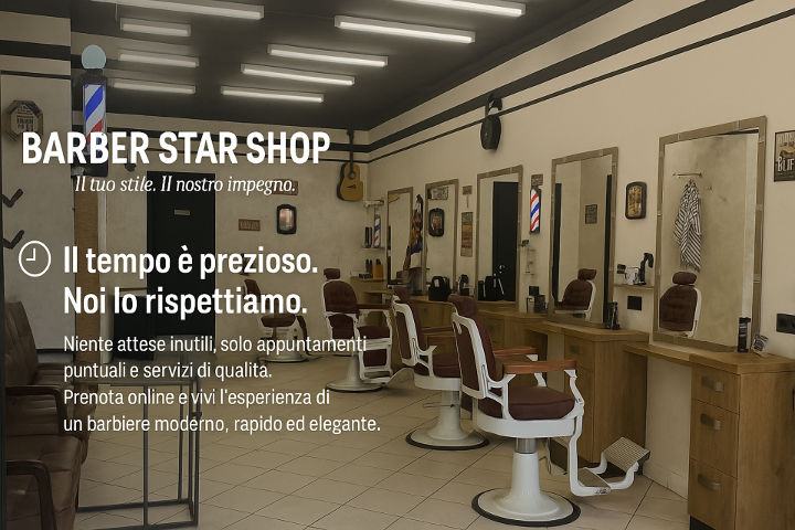 Barber Star Shop - Barbier Padova PD - Photo de couverture - OneBooking