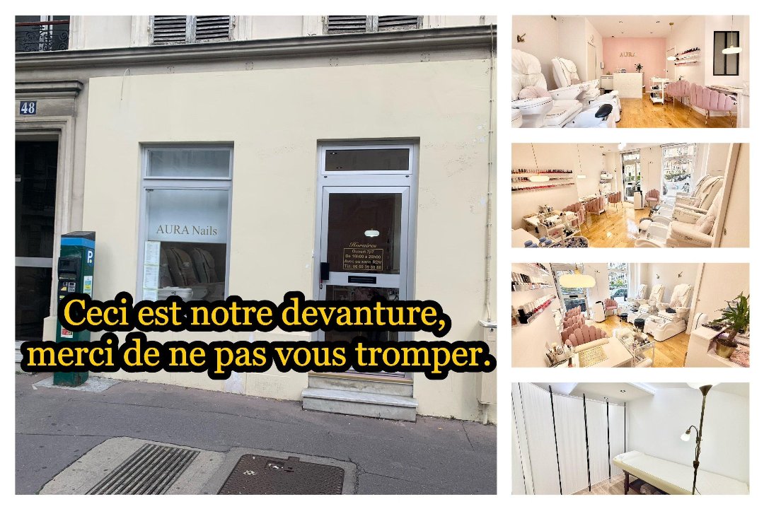 AURA Nails, Rue de Passy, Paris