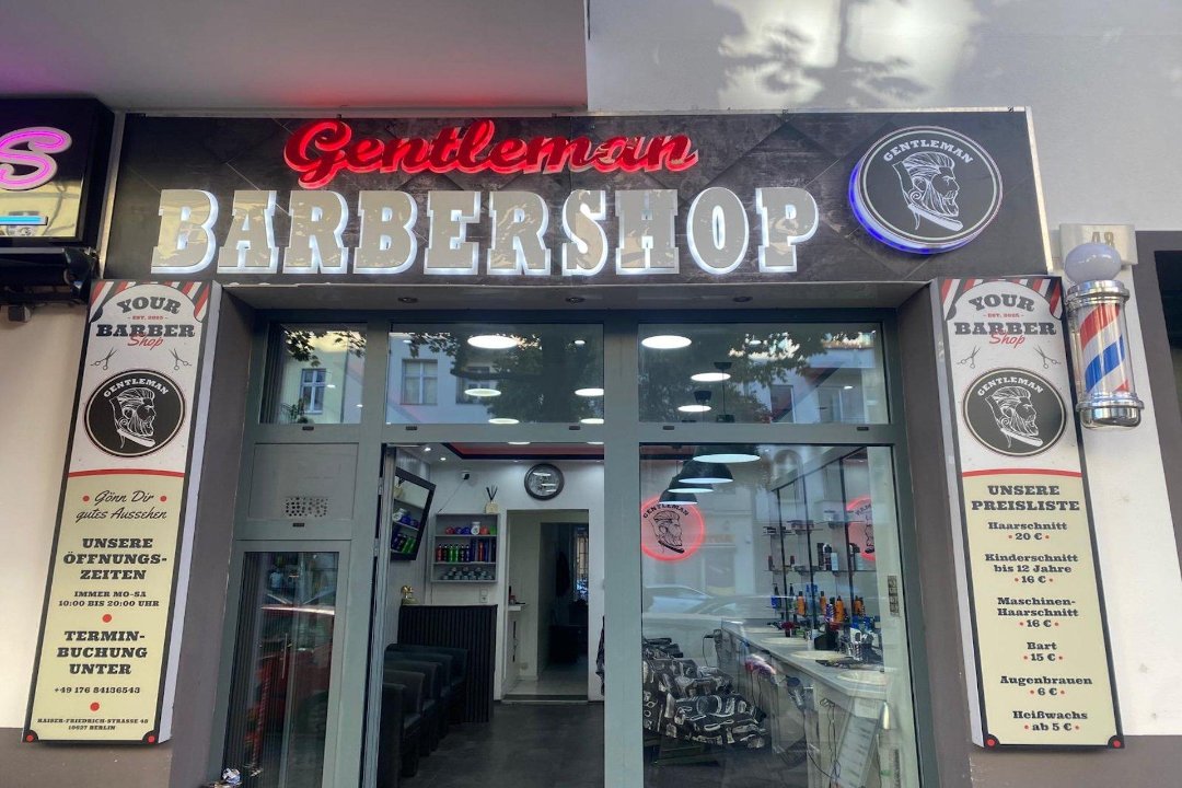 Gentleman Barbershop, Charlottenburg, Berlin