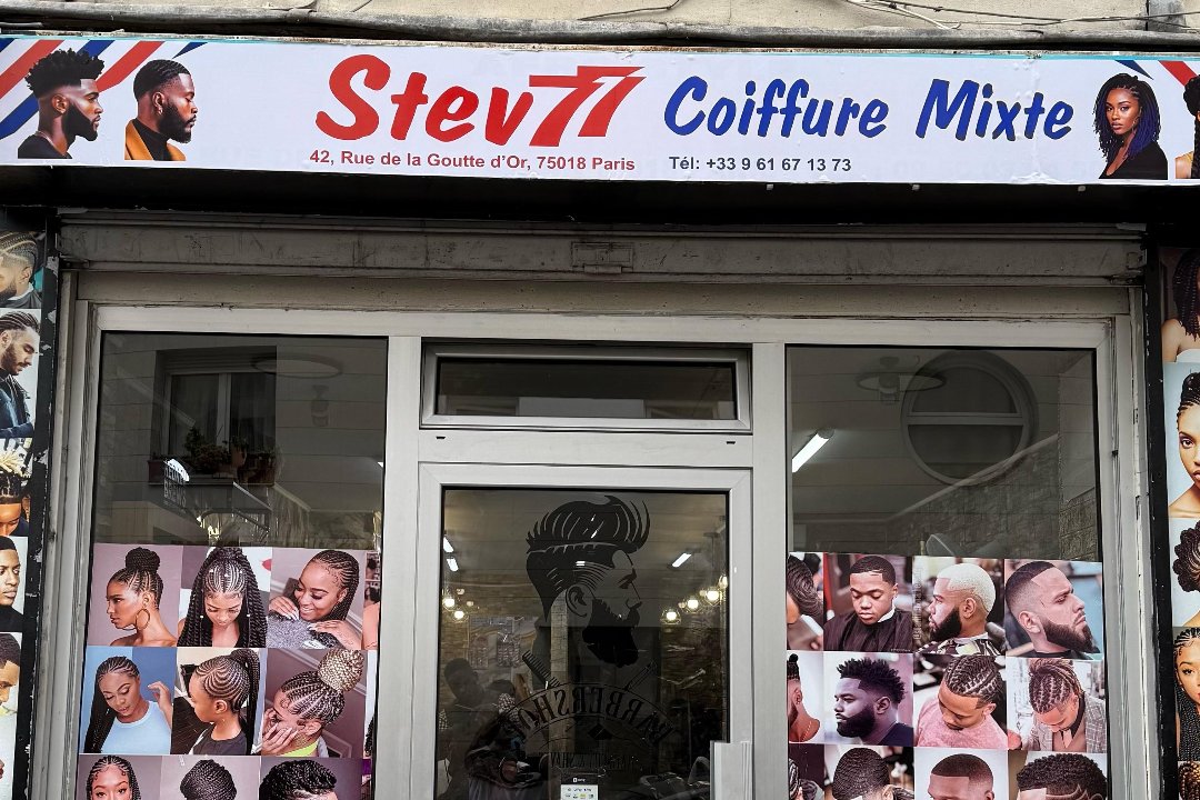 Stev77 Coiffure Mixte, Goutte d'Or, Paris