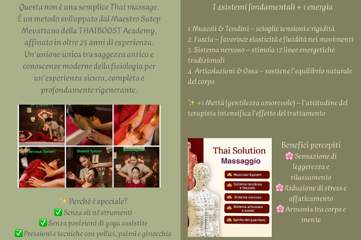Thanda Thai Solution - Massage Albignasego - Photo de galerie - OneBooking
