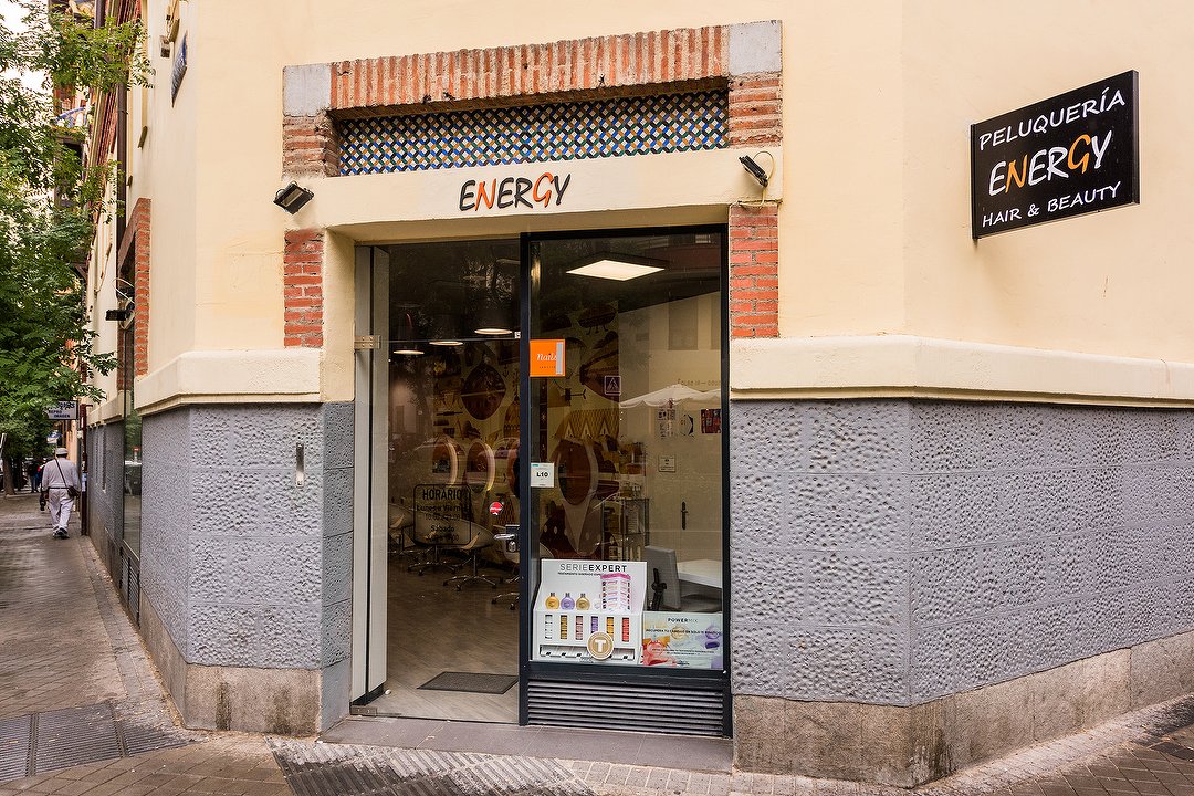 Peluquería Energy Chamberí, José Abascal, Madrid