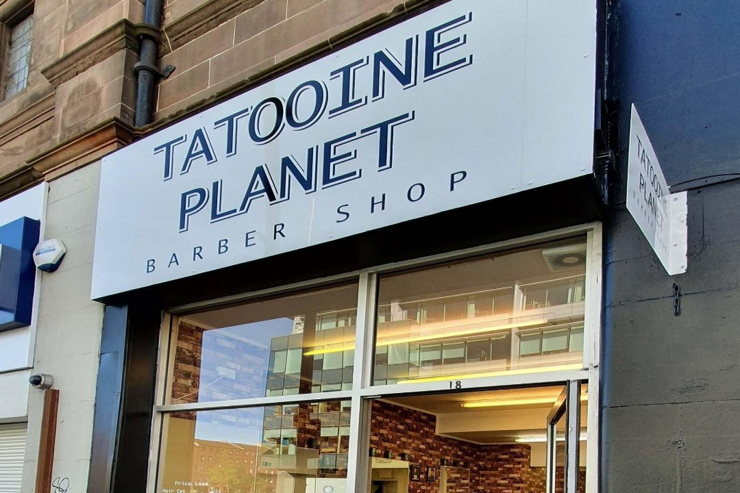 Tatooine Planet Barbershop, Bruntsfield, Edinburgh