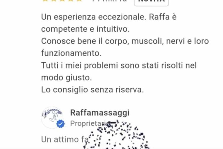 Raffamassaggi - Massage Bergamo - Photo de galerie - OneBooking