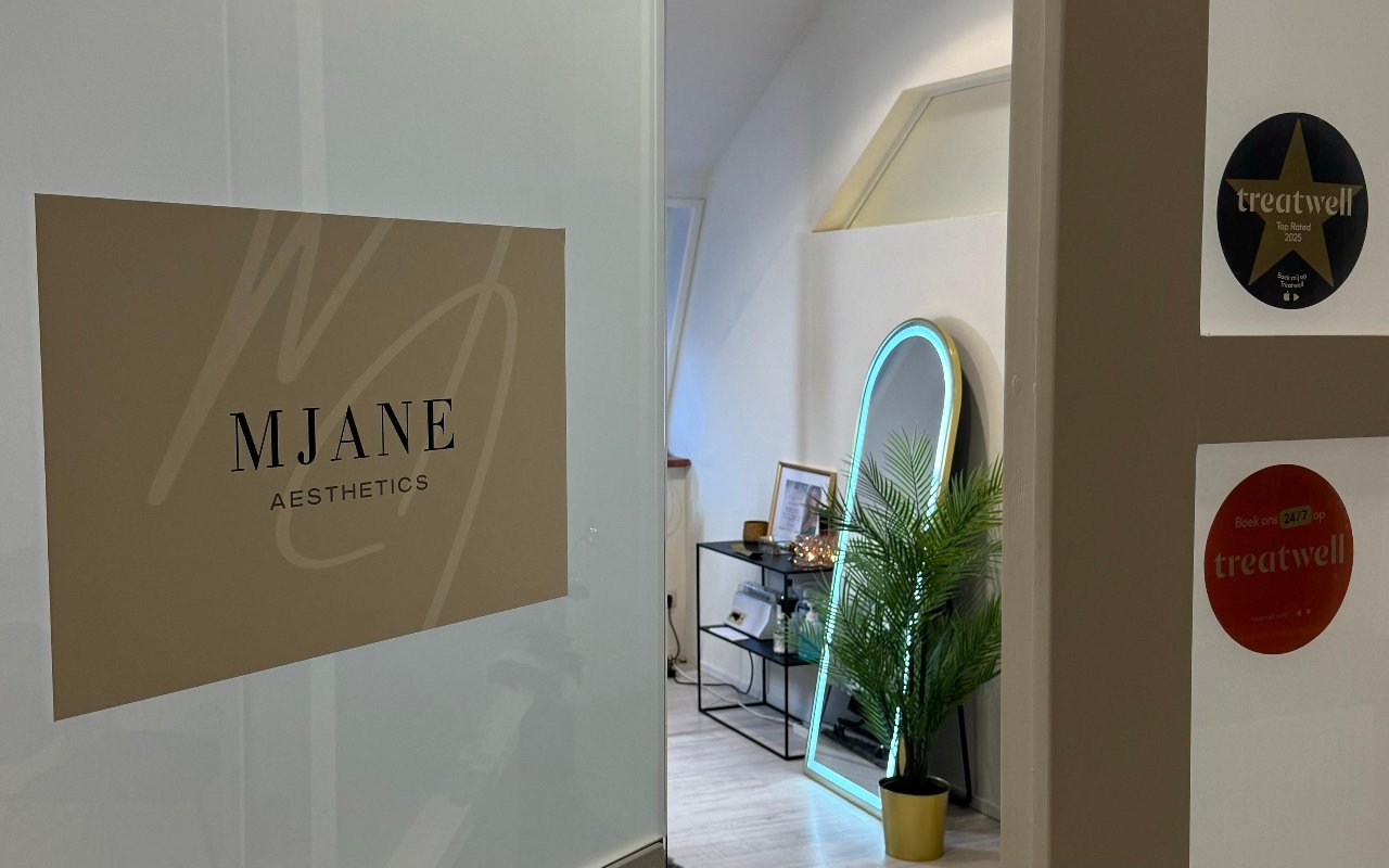 Interieur van MJANE Aesthetics in Eindhoven