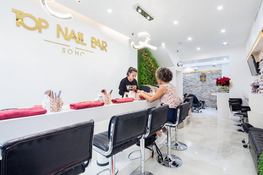 Top Nail Bar SoHo, D'Arblay Street, London