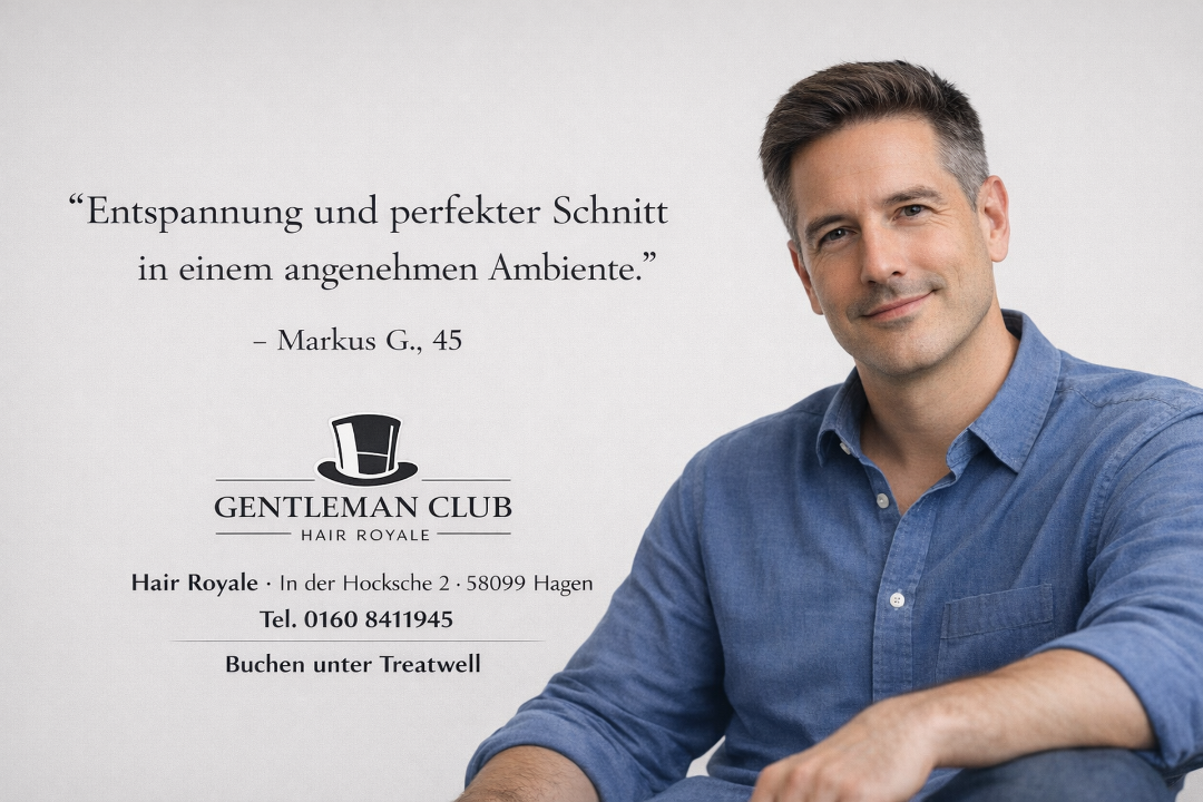Hair-Royal, exclusivität in vollkommener Ruhe, Hagen