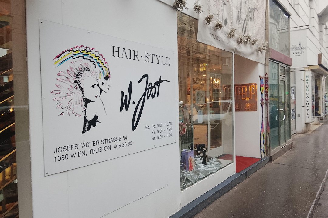 Coiffeur W. Jost, 8. Bezirk, Wien