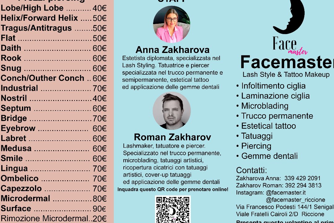 Facemaster Lash Style & Tattoo Makeup, Riccione, Emilia-Romagna
