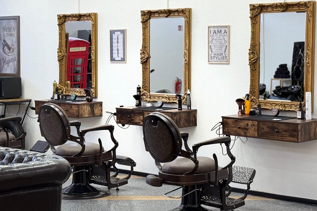Retro Friseursalon, Innenstadt, Regensburg