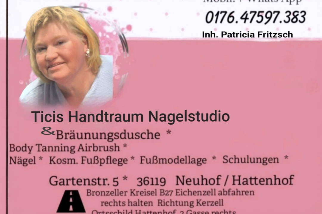 Ticis Handtraum Nagelstudio & Bräunungsdusche, Eichenzell