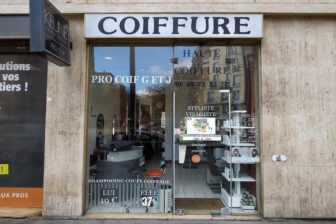 Pro Coif G Et J Coiffure A Porte De Montreuil Paris Treatwell