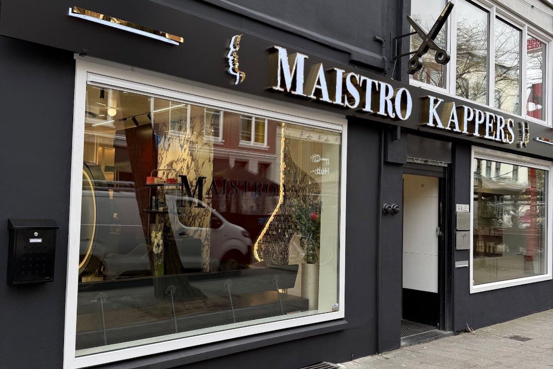 Maistro Kappers nr 84, Witte de Withstraat, Rotterdam
