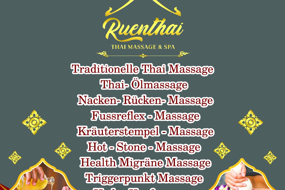 Ruenthai Thaimassage und thailändisches Headspa Reudnitz, Stötteritz, Leipzig