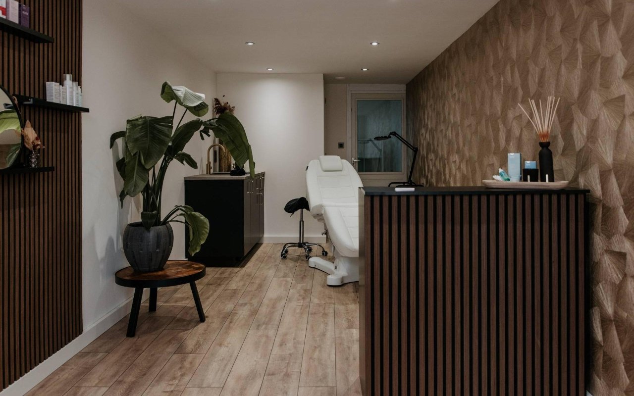 Interieur van Nicci Beauté in Apeldoorn