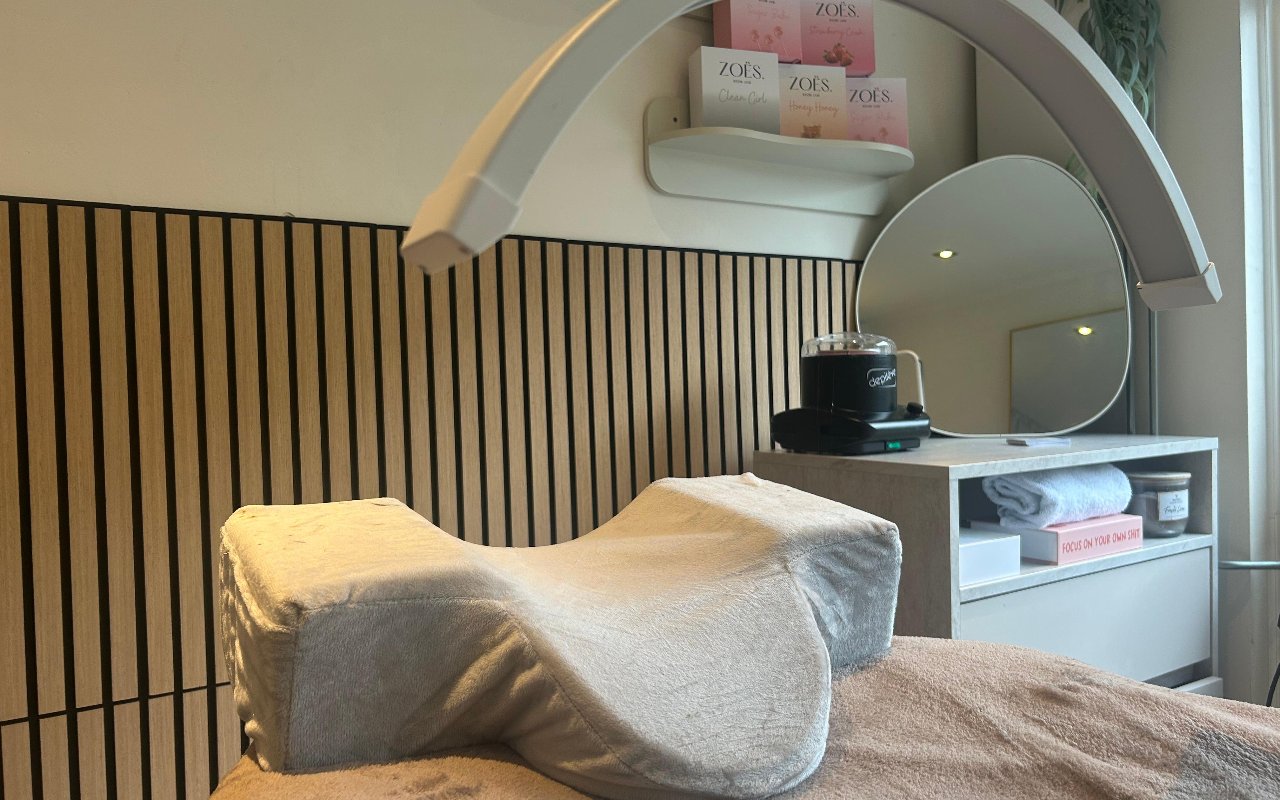 Interieur van The Shape & Brow bar in Nijmegen