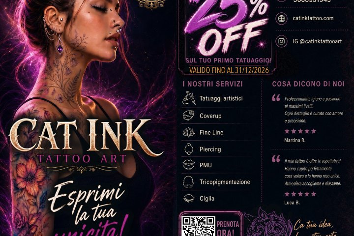 Cat Ink Tattoo Art Studio - Sourcils & cils Latina - Photo de galerie - OneBooking