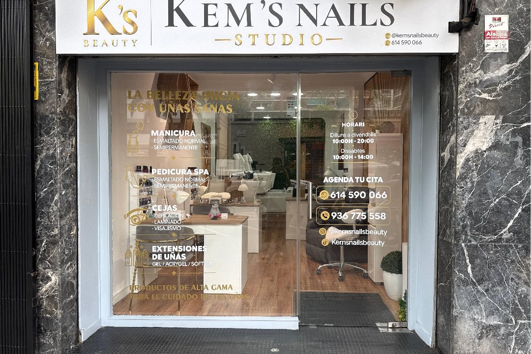KEM’S NAILS STUDIO, Passeig de Sant Joan, Barcelona