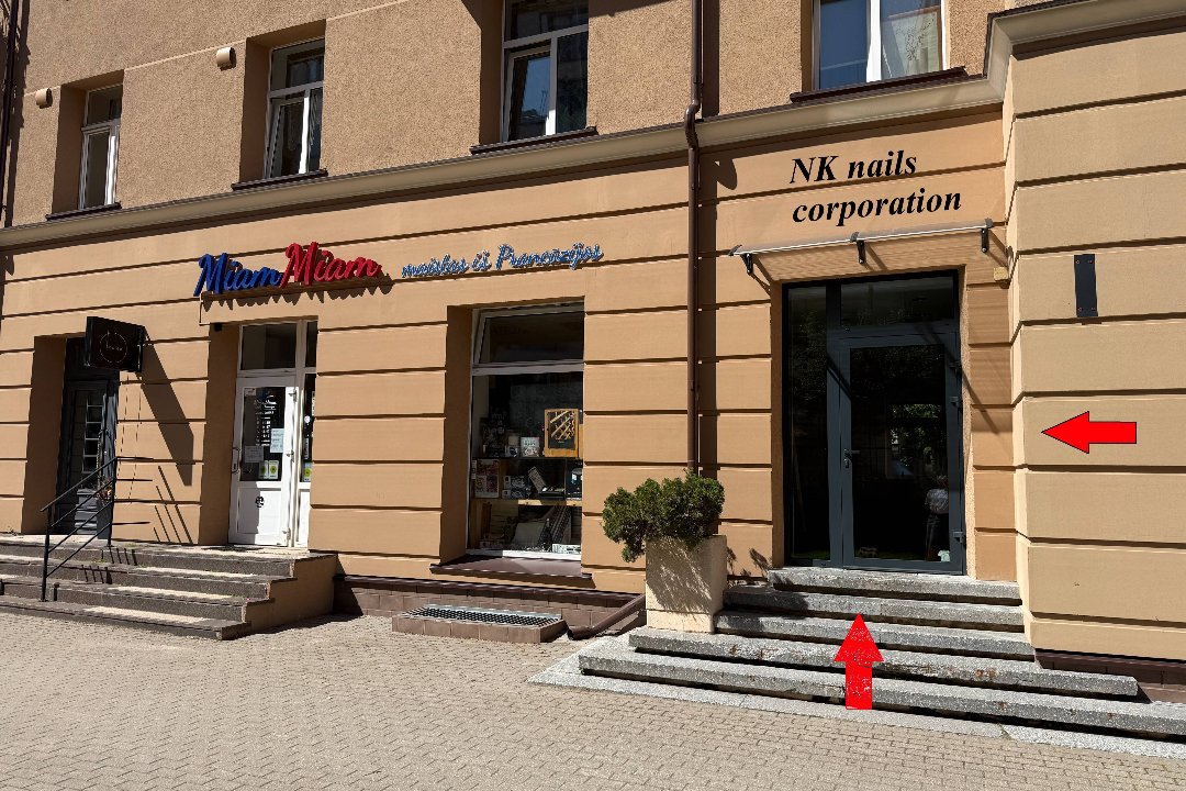 NK nail corporation, Centras, Klaipeda